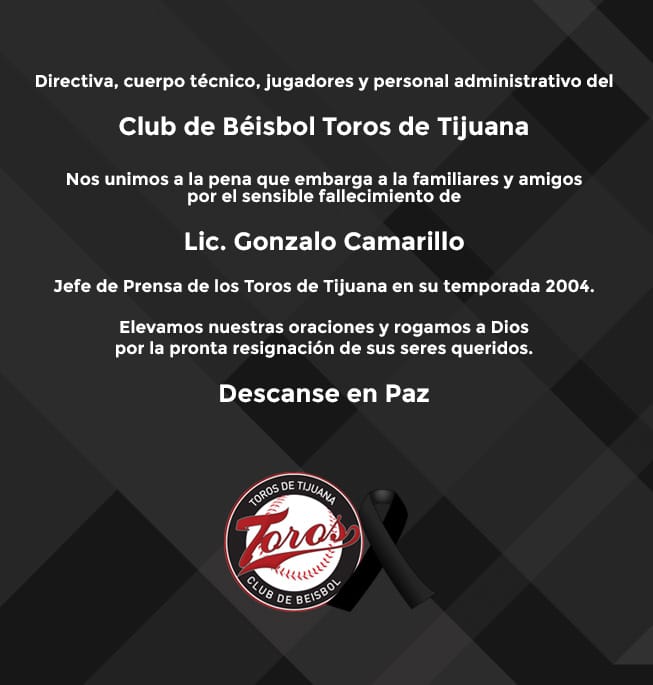 Condolencias