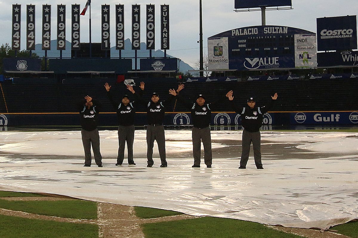 Lluvia suspende segundo de la serie