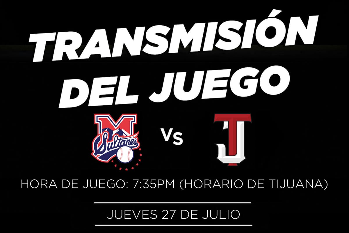 Transmisión del juego - 27 de julio